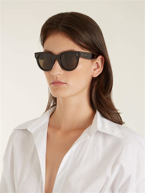 celine sunglasses black audrey|authentic celine sunglasses.